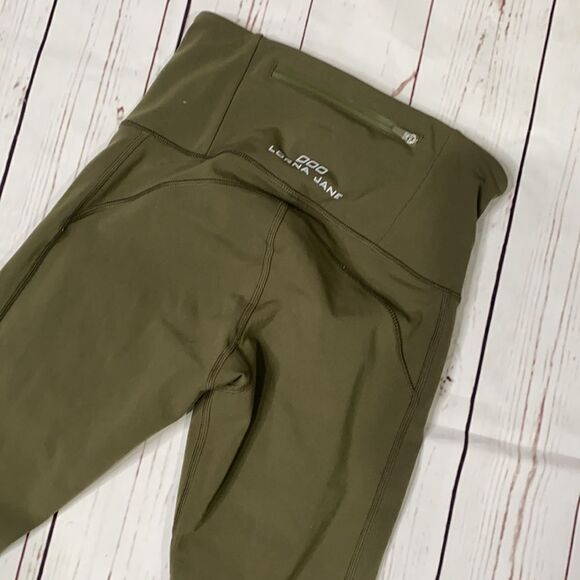 Lorna Jane Army Green Go Between Core A/B Tight - Green - Picture 5 of 5